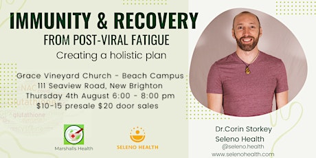 Immunity and recovery from post-viral fatigue - creating a holistic plan tickets
