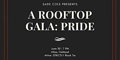 A  Rooftop gala : PRIDE tickets