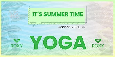 Yoga en Honna Surf Hub