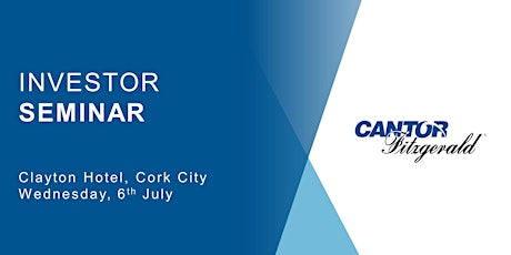CPD Investor Seminar at The Clayton Hotel, Cork City tickets