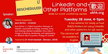 Skills to Work: LinkedIn and Other Platforms tickets