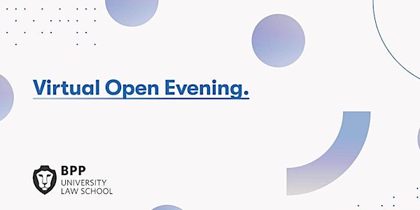 Virtual Open Evening: Online law programmes