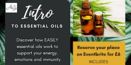 Introduction to essential oils class ONLINE Tickets