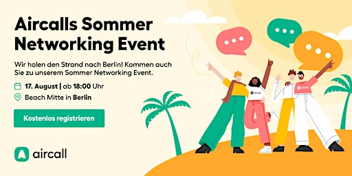 Aircalls Sommer Networking Event 2022