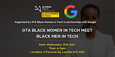 GTA Black Women In Tech meet Black Men In Tech - Summer Networking Event tickets