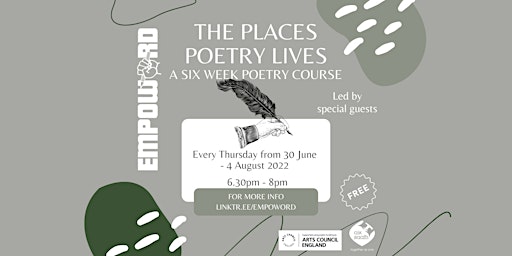 The Places Poetry Lives: a Six Week Course