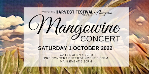 Mangowine Concert 2022