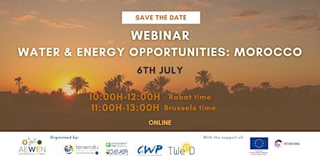 Water & Energy opportunities : Morocco tickets