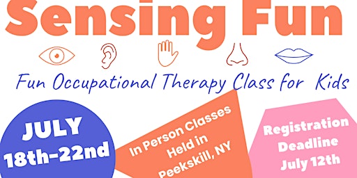 Sensing Fun: In Person Occupational Therapy Class For Kids