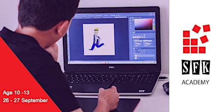 Digital Illustration and Intro to Animation with Photoshop - Holidays Camp