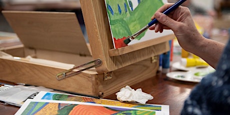 Art Workshop - David Hockney Inspired Landscape in Acrylic