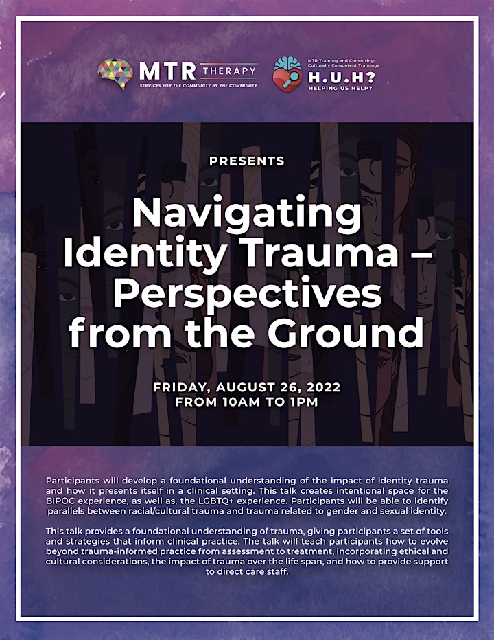 Navigating Identity Trauma - Perspectives from the Ground image