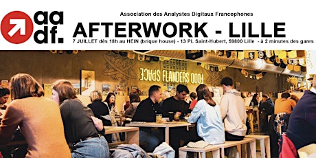Afterwork Digital Analytics & Data - Lille tickets