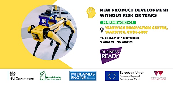 New Product Development without Risk or Tears Workshop