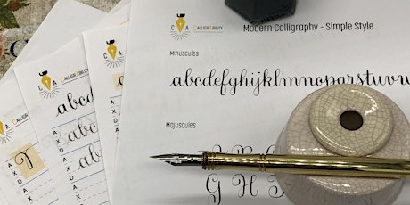 Modern Calligraphy Online Workshop Tickets