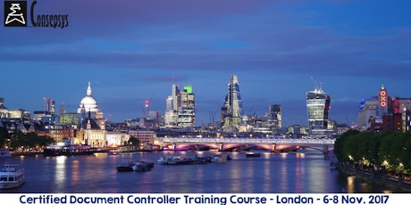 Certified Document Controller Training Course - London, United Kingdom tickets