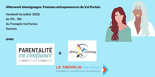 Afterwork témoignages  Femmes entrepreneures du Val Parisis