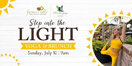 July Yoga & Brunch at Farmer's Table tickets