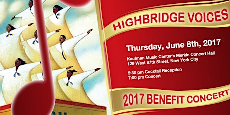 Highbridge Voices 2017 Benefit Concert primary image