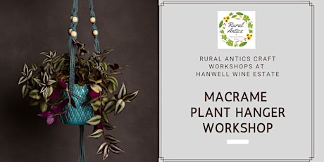 Macrame Plant Hanger Workshop tickets