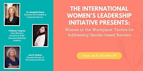 Women in the Workplace: Tactics for Addressing Gender-based Barriers tickets