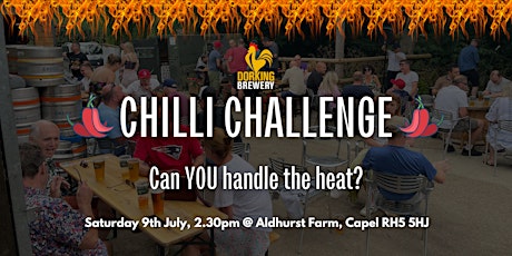 Dorking Brewery Chilli Challenge - Competitor Tickets tickets