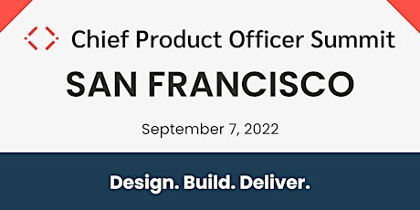 Chief Product Officer Summit | San Francisco primary image