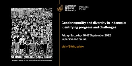 2022 Indonesia Update.  Gender Equality and Diversity in Indonesia. tickets