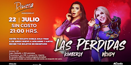 Imagen principal de Las Perdidas "Wendy Guevara y Kimberly Las Más Preciosa" en Casino Riviera