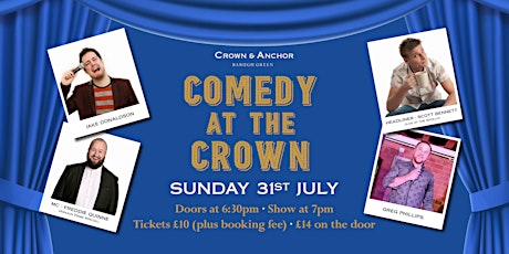 Comedy at the Crown tickets