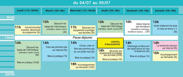 Image pour DigiTruck à Sarcelles - Ateliers numériques du 4 au 16 juillet 2022 
