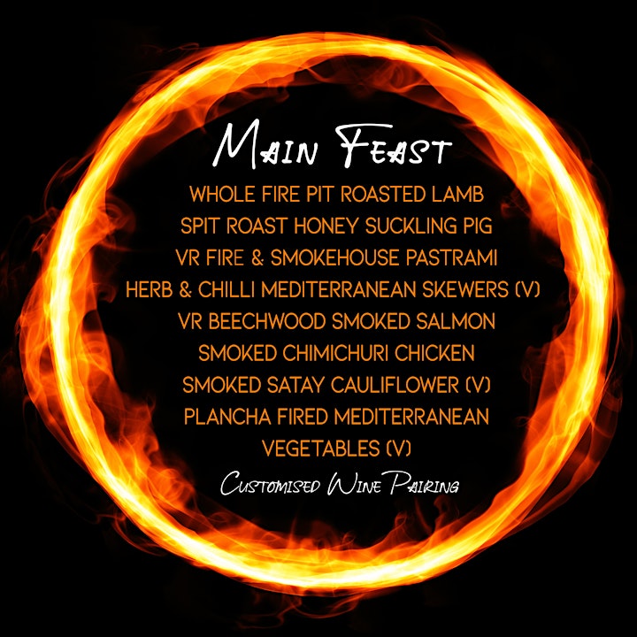 Forest Feast @ Narrow Water Castle |  Fire & Smoke with The Lough & Quay image