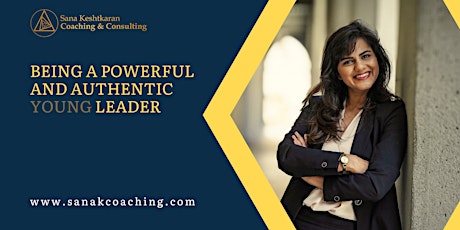 Being a powerful and authentic young leader tickets