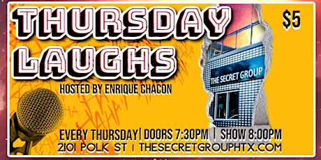 THURSDAY LAUGHS tickets