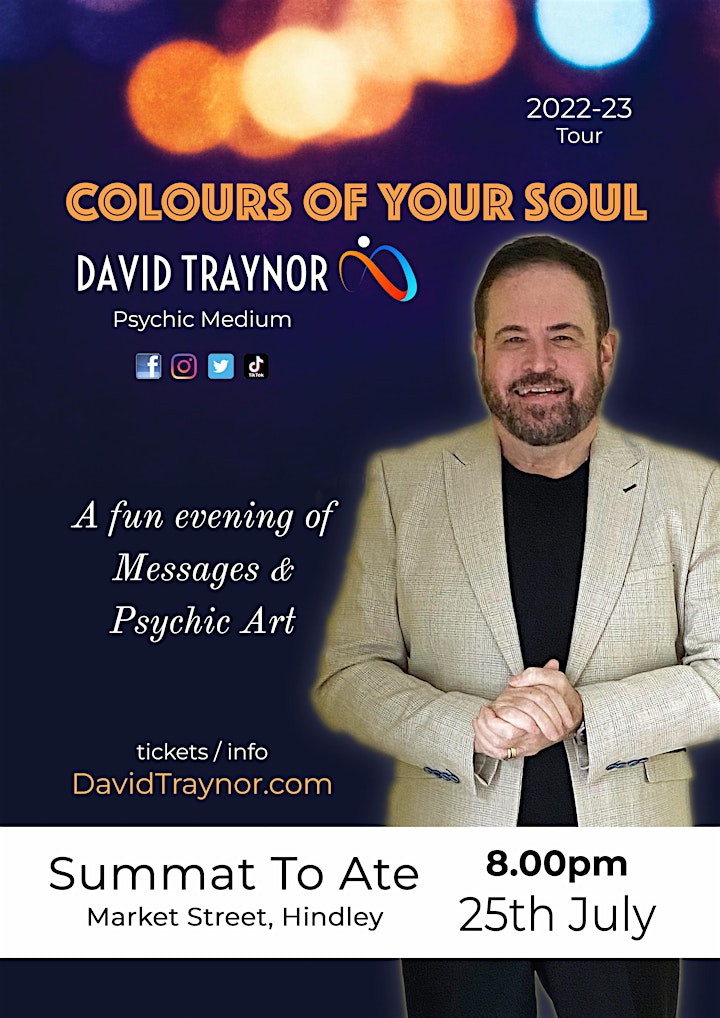 HINDLEY - An evening of clairvoyance with psychic medium David Traynor image