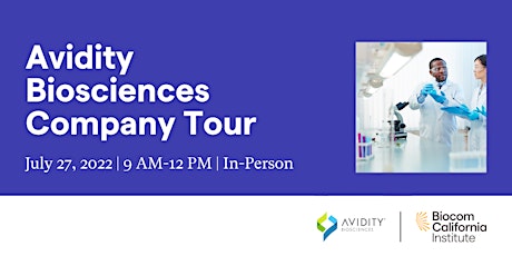 Avidity Biosciences - Company Tour tickets