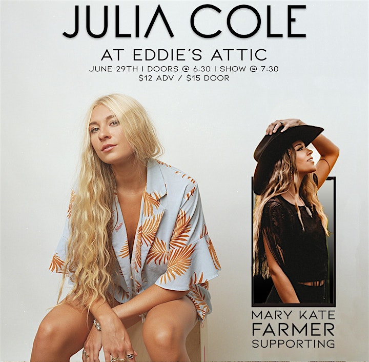 Julia Cole with special guest Mary Kate Farmer image