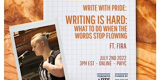 Write With Pride: Poetry Workshop ft. Fira