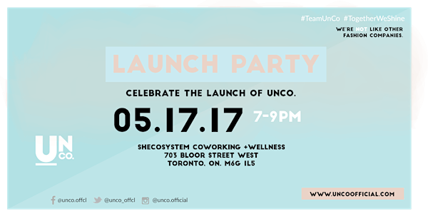 UnCo. Launch Party  