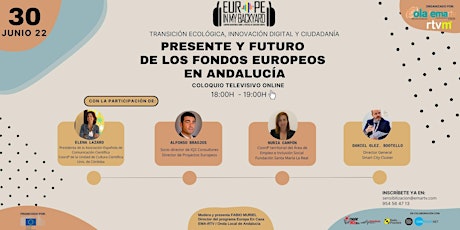 Presente y futuro de los fondos europeos en Andalucía bilhetes