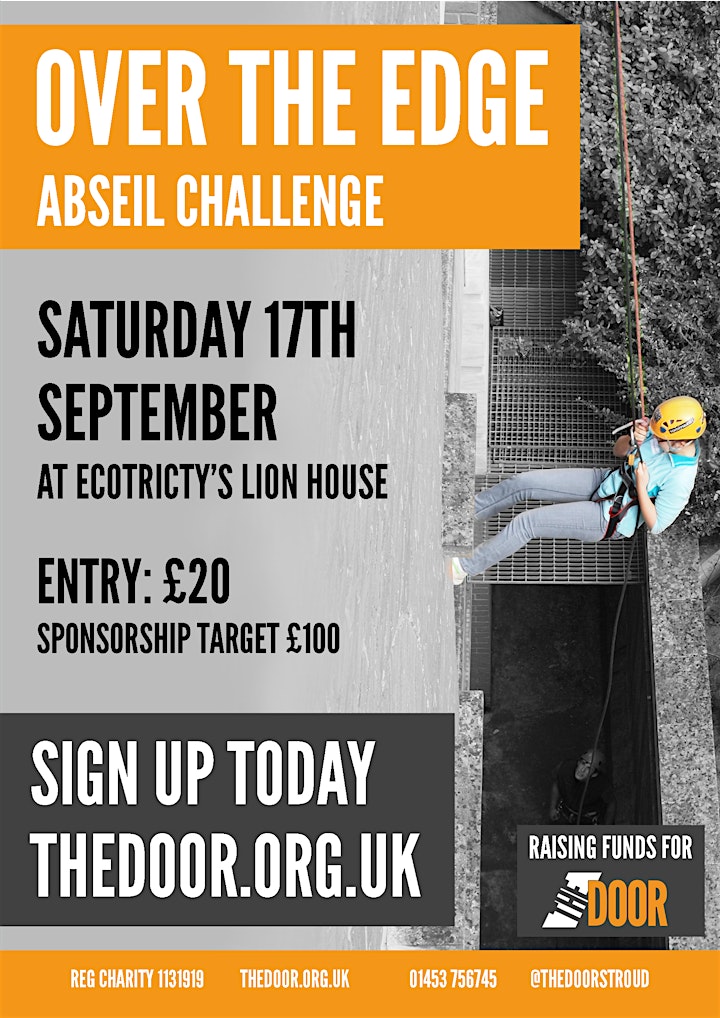 Over The Edge Abseil Challenge for The Door image