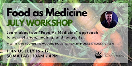 Food as Medicine Lecture + Practical Workshop tickets