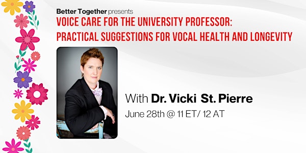 Voice care for the university professor