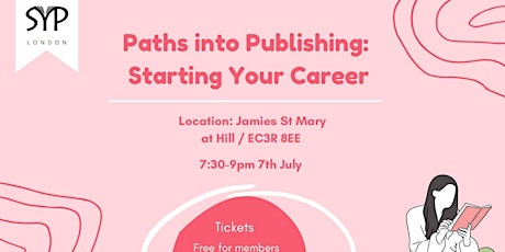 Paths into Publishing: Starting Your Career tickets