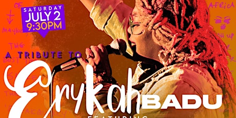 The Erykah Badu Tribute! tickets