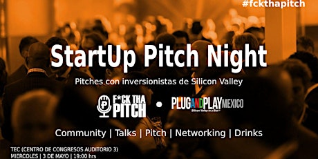 Imagen principal de StartUp Pitch Night By F*ck Tha Pitch