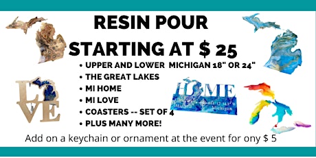 Resin Pour in Midland August 20th