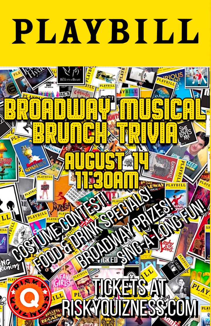 Broadway Musicals Brunch Trivia Event! image