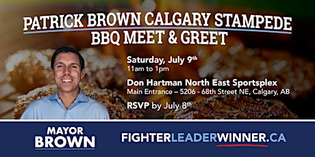 Stampede 2022 BBQ With Mayor Patrick Brown tickets