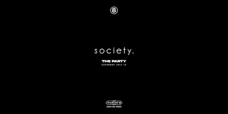 society. THE PARTY! tickets